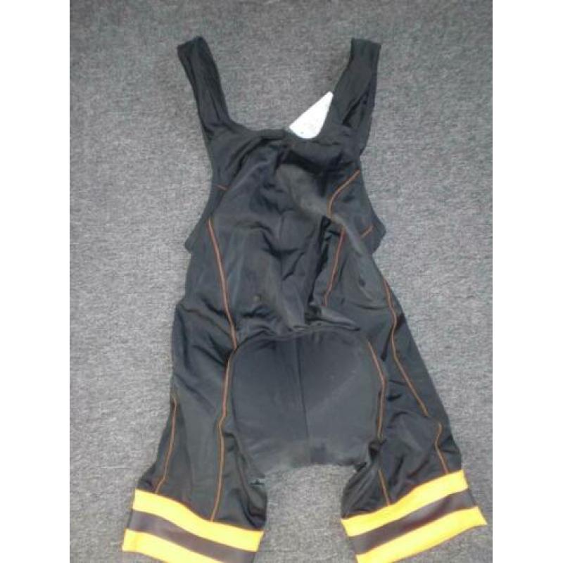 NIEUW fietsbroek bibshort AGU PRO orange - maat M