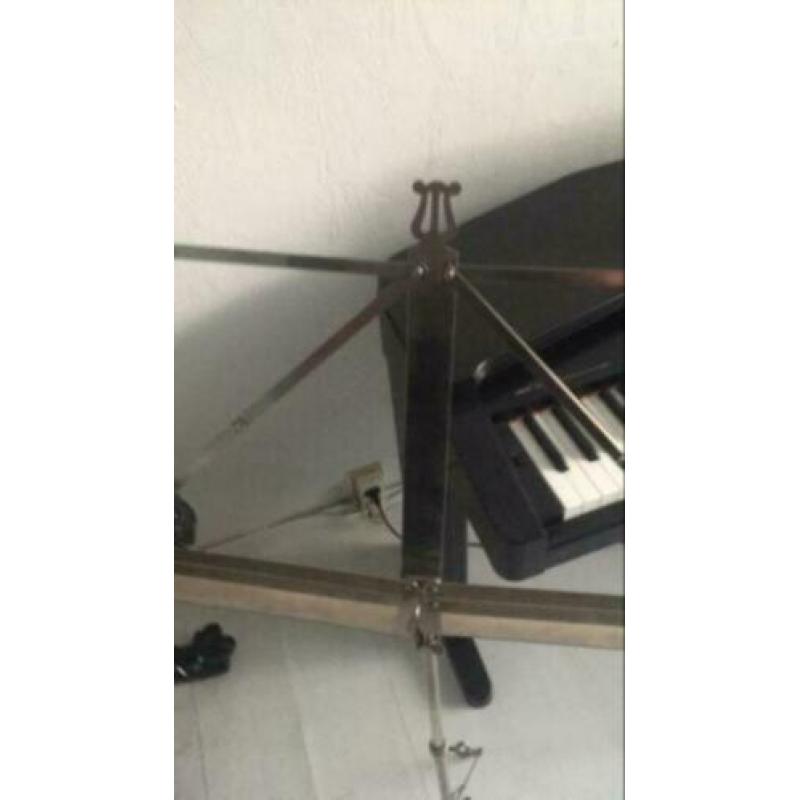 Muziekblad standaard uitschuifbaar