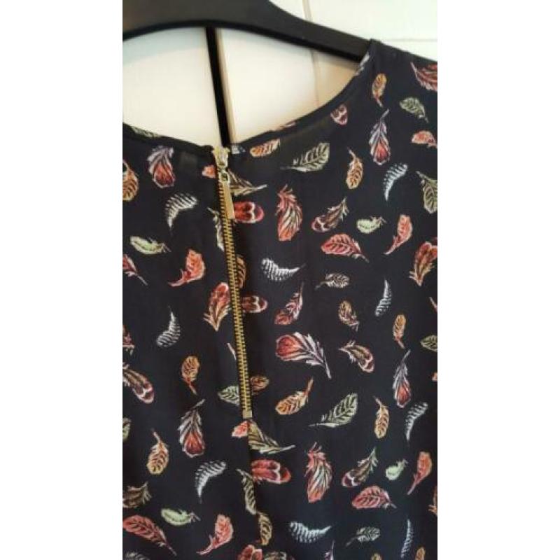 Blouse Primark maat 44 veertjes