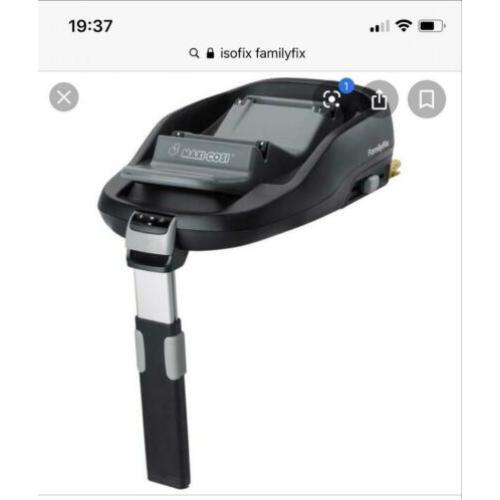 Familyfix isofix met pebble maxicosi