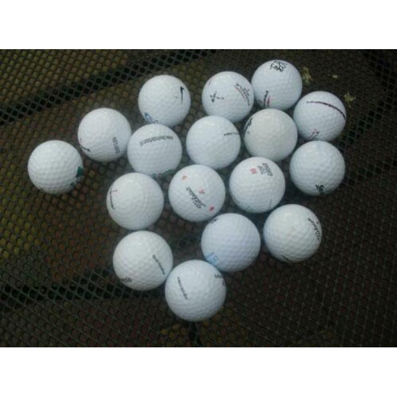 Zo goed als nieuwe golfballen