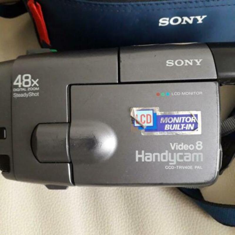 Sony video8 handyman trv 40e pal met tas