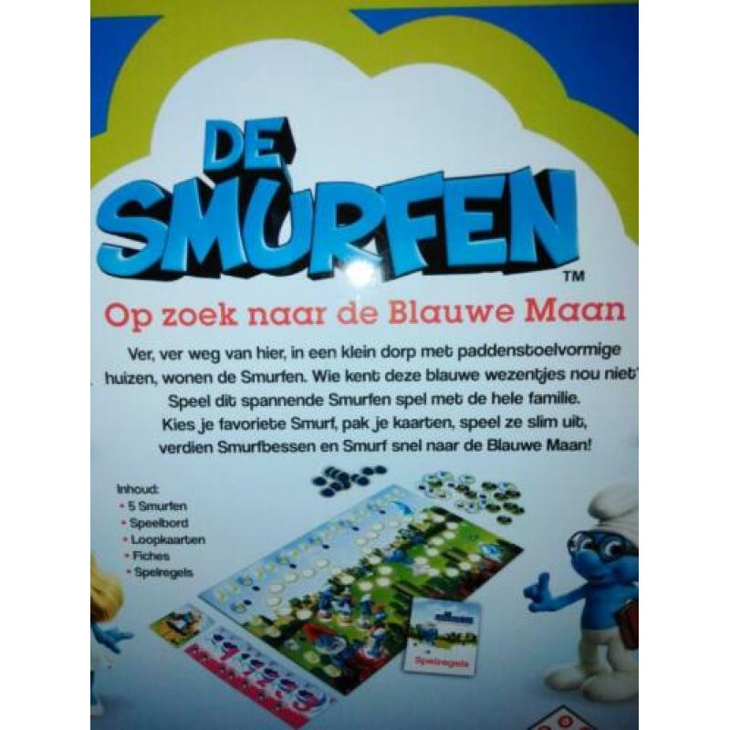 de smurfen het bordspel