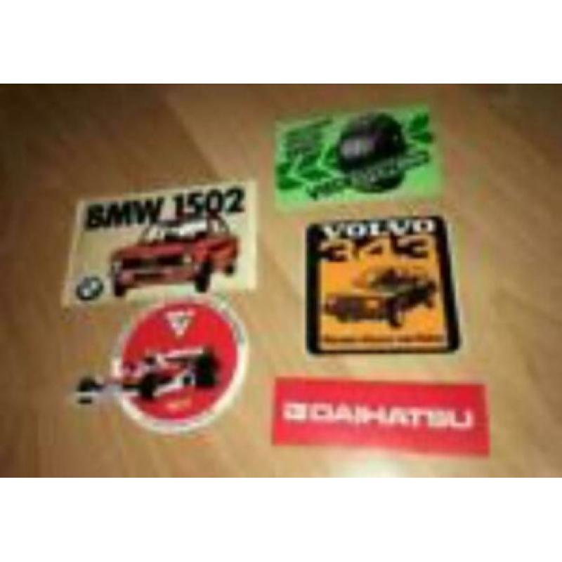 Stickers Schoenendoos * Verzameling Oude Jaren 60 STICKERS
