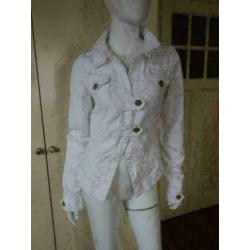 2104 Wit jasje blazer OBJECT; Mt= 36 Nieuwstaat