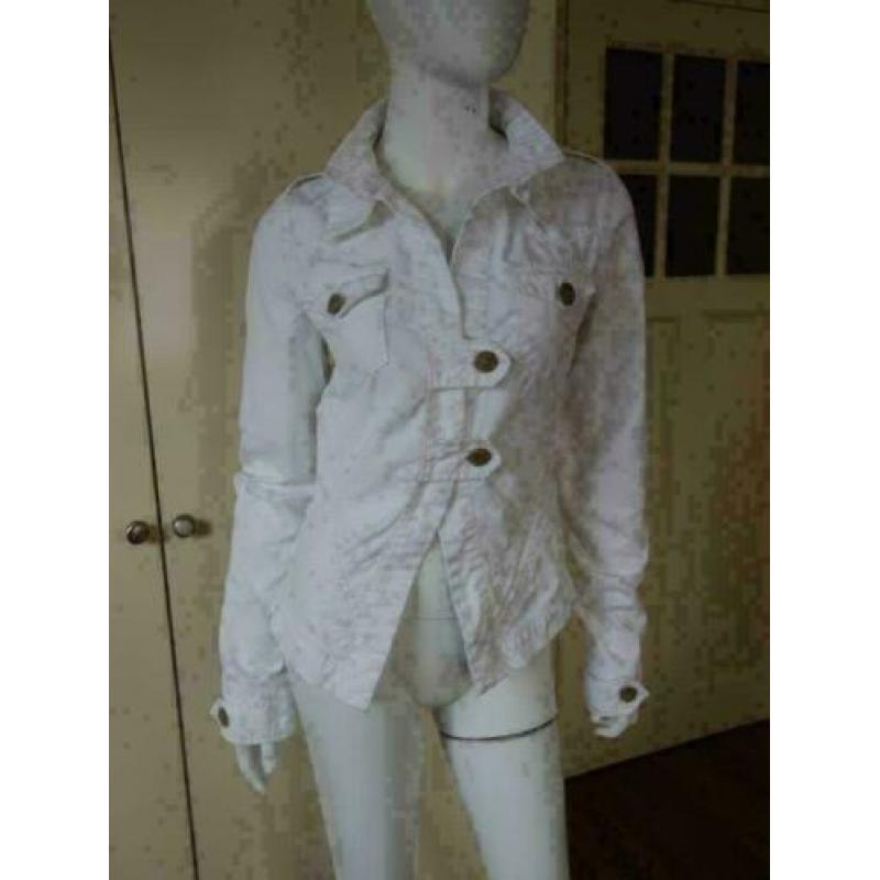 2104 Wit jasje blazer OBJECT; Mt= 36 Nieuwstaat
