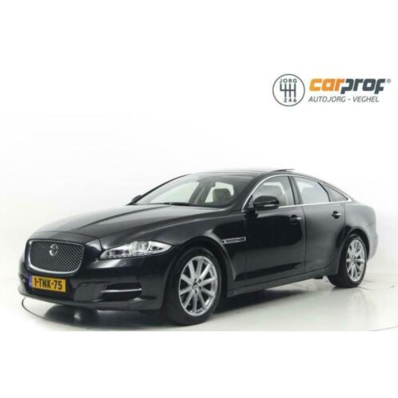 Jaguar XJ 3.0 V6D Premium Luxury Dealer onderhouden Panorama
