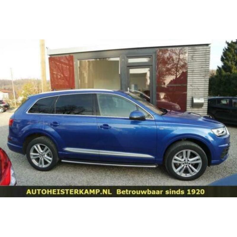 Audi Q7 3.0 TDI quattro 272 PK S-Line Luchtvering 20 Inch Ca