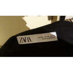 Nieuw Zara zwarte pantalon met hoge taille en strik maat 42