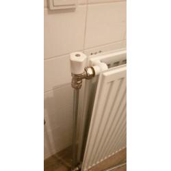 Gegalvaniseerde badkamer radiator