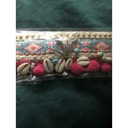Ibiza riem en armband; nieuw!!