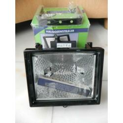 Halogeenstraler 500 Watt muurbevestiging