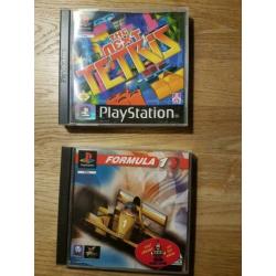 Playstation 1 Tetris & Formula 1