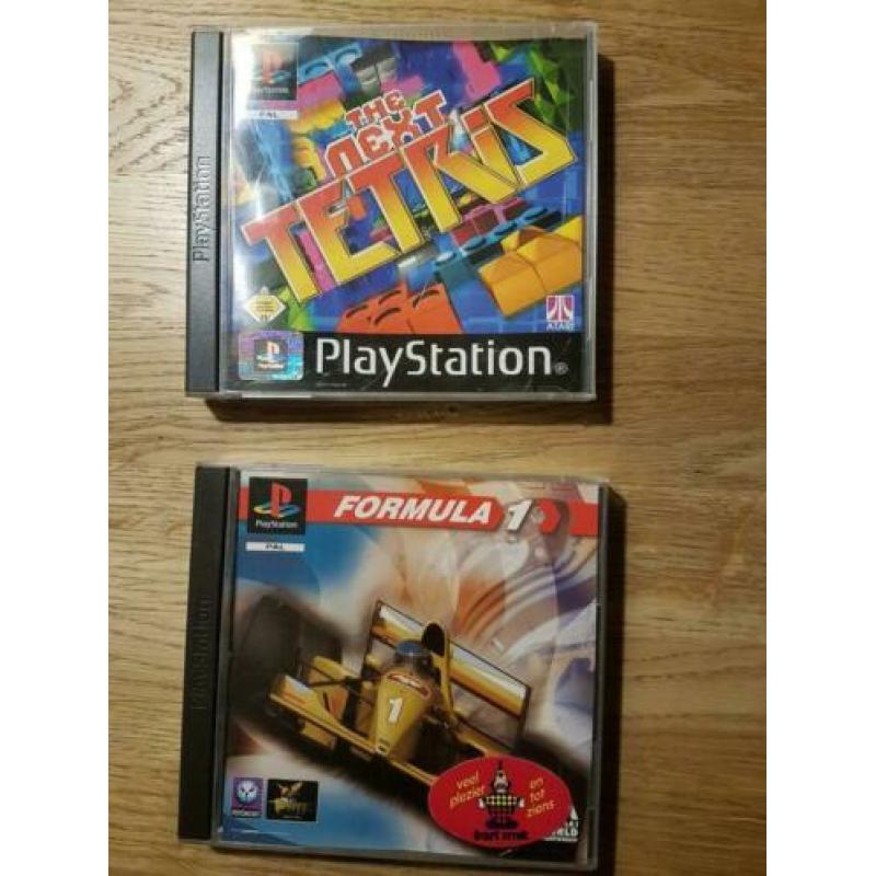 Playstation 1 Tetris & Formula 1