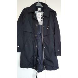 Taifun trenchcoat blauwe jas maat 36 / S nieuwe trench coat