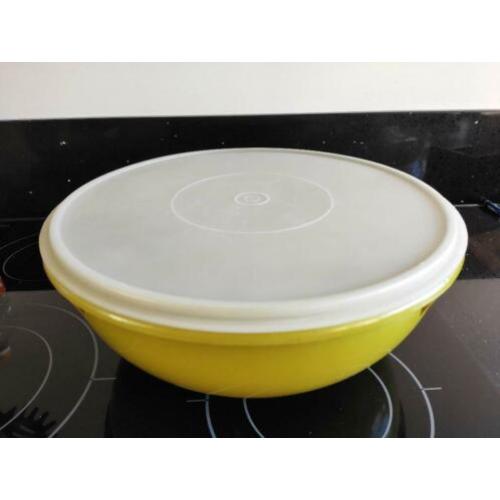 Tupperware slakom/beslagkom met deksel