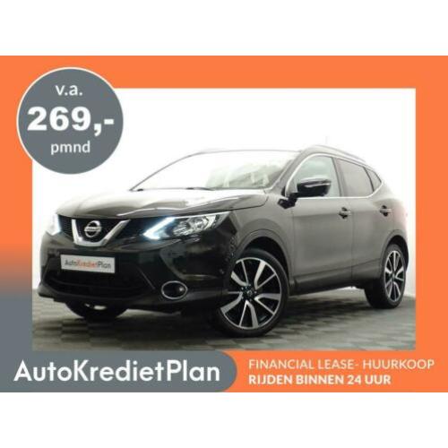 Nissan QASHQAI 1.2 Turbo Tekna Plus Panoramadak, Leer, 360 C