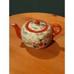 Antiek Chinees eierschaal porselein servies