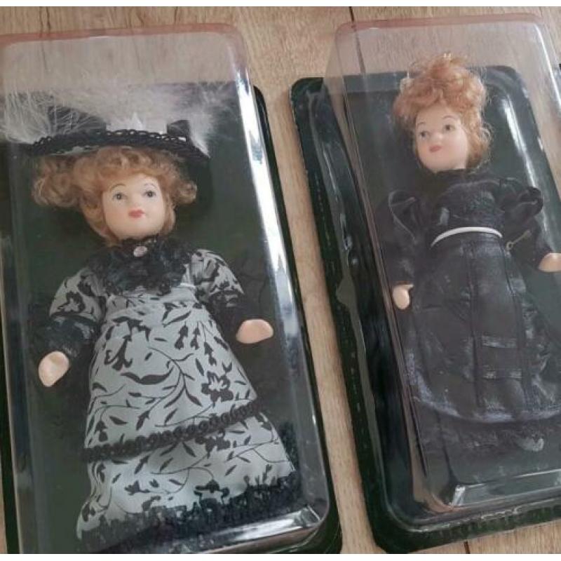 Poppenhuis popjes 3 soorten - 100 stuks NIEUW