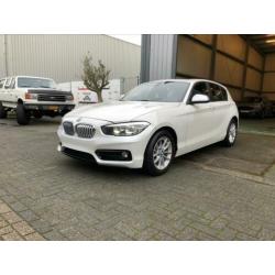 BMW 1-Serie (f20) 118i 136pk 2019 Wit Navi Cruise Garantie