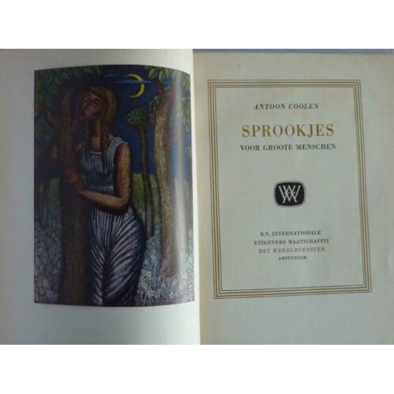 Anton Coolen Sprookjes voor groote menschen 1e druk 1948