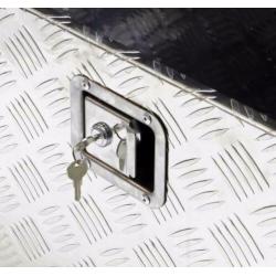 Gereedschapskist aluminium ( 105 x 45 x 40 cm )
