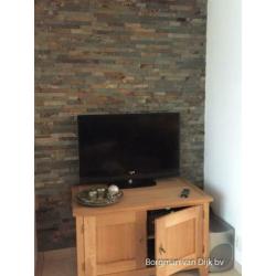 wandbekleding / steenstrips Rusty Slate leisteen breukruw