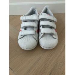 Adidas superstar maat 28,5 roze