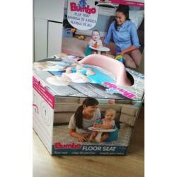Bumbo floor Seat roze zo goed als nieuw