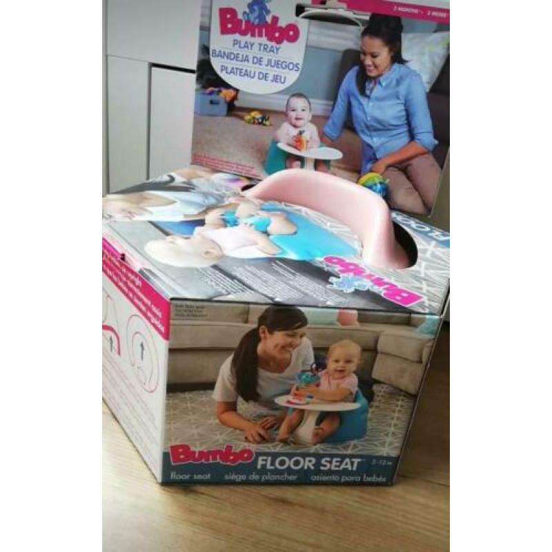Bumbo floor Seat roze zo goed als nieuw