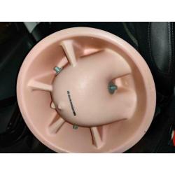 Bumbo floor Seat roze zo goed als nieuw