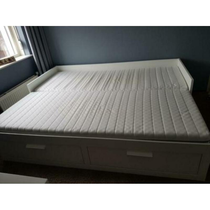 Ikea brimnes bed inclusief matrassen