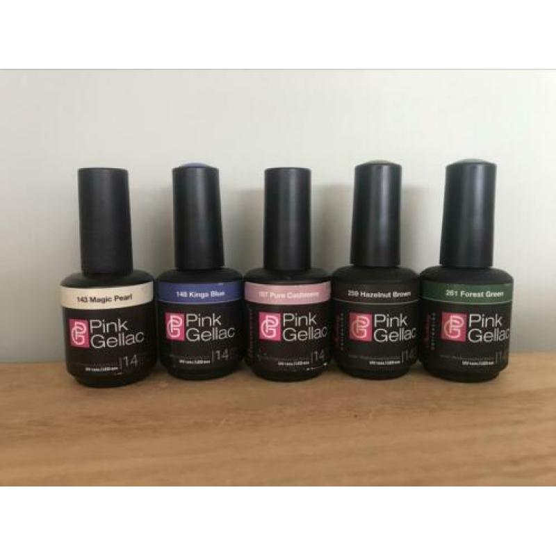 Pink Gellac 20 kleuren gellak nieuw of zgan gel nagellak