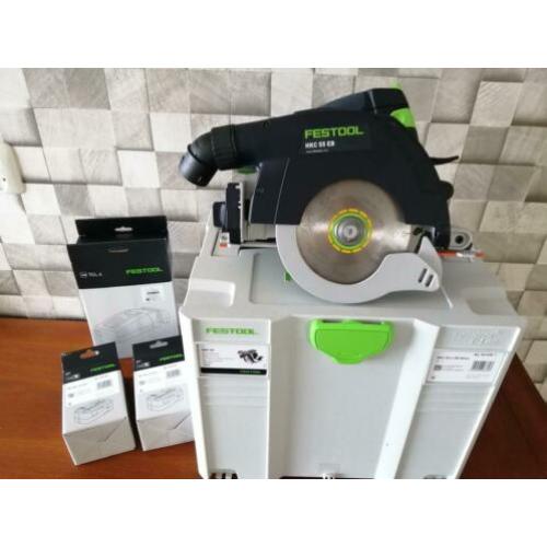 Festool HKC 55 Li 5.2 Accu met geleiderail