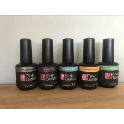 Pink Gellac 20 kleuren gellak nieuw of zgan gel nagellak