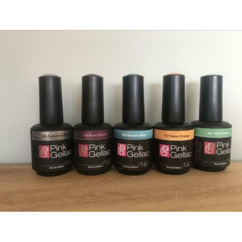 Pink Gellac 20 kleuren gellak nieuw of zgan gel nagellak