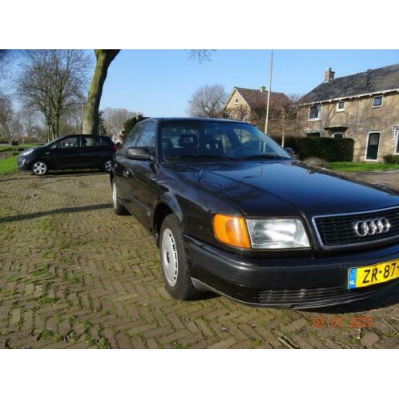 Audi 100 2.3 E 98KW/133 PK AUT U9 1991 Zwart