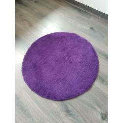Ronde paarse Vloerkleed 68 cm