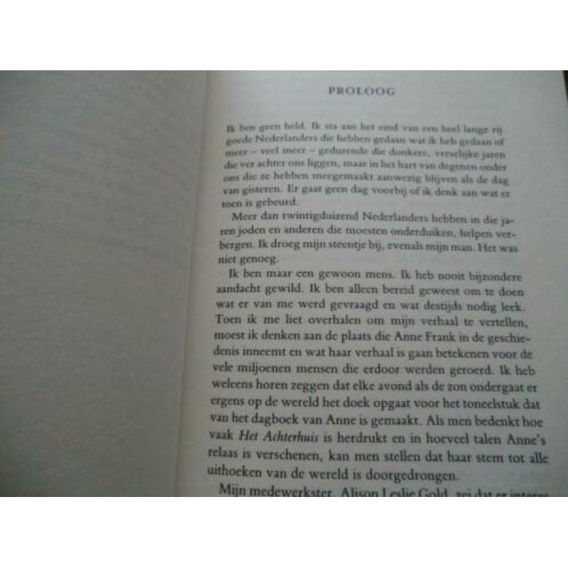 boek - Herinneringen aan Anne Frank - Miep Gies