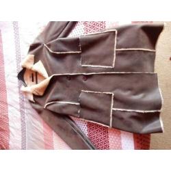 Soho lammy coat stijl vintage look maat 44