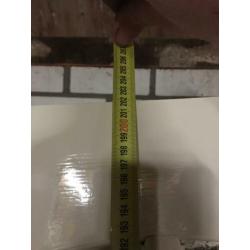 Binnendeur met glas 2x