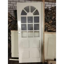 Binnendeur met glas 2x
