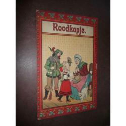 Zeldzaam kinderboekje: Roodkapje (No. 50) door Manufacturenh
