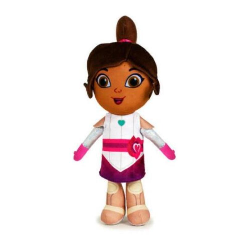 Nella de ridderprinses pluche knuffel 34cm groot 2 modellen