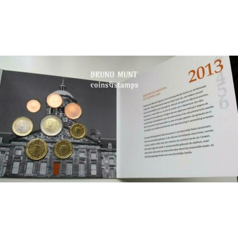 Nationale jaarset Nederland 2013 BU