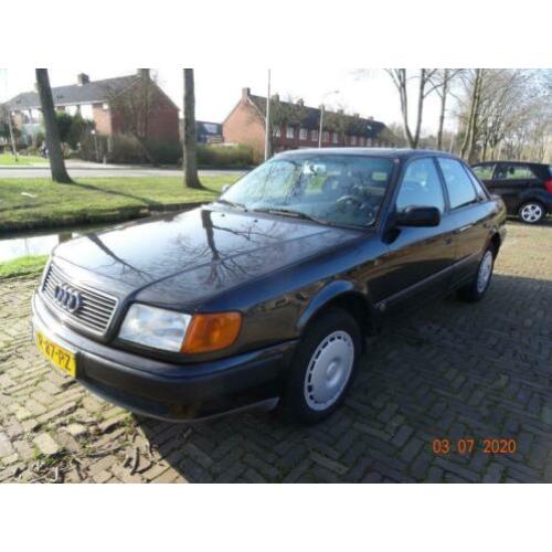 Audi 100 2.3 E 98KW/133 PK AUT U9 1991 Zwart
