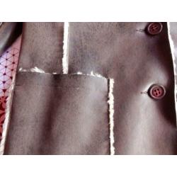 Soho lammy coat stijl vintage look maat 44