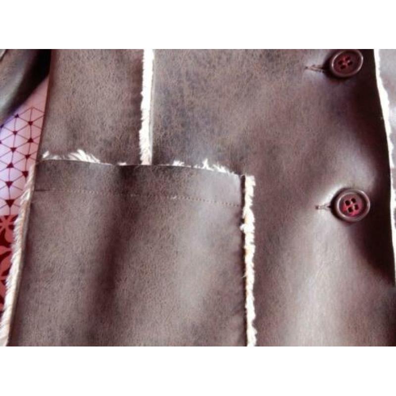 Soho lammy coat stijl vintage look maat 44