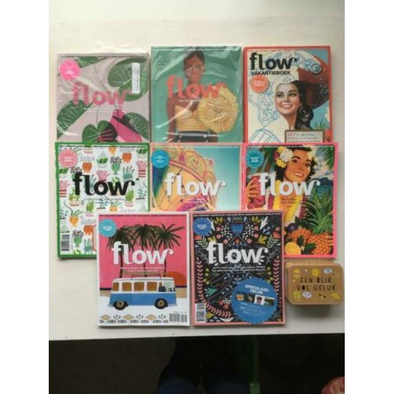 (146B)Flow 6-7 2019 NIEUW, 8 2017 met Flowkalender en meer