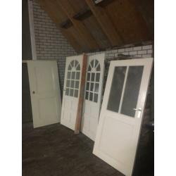 Binnendeur met glas 2x